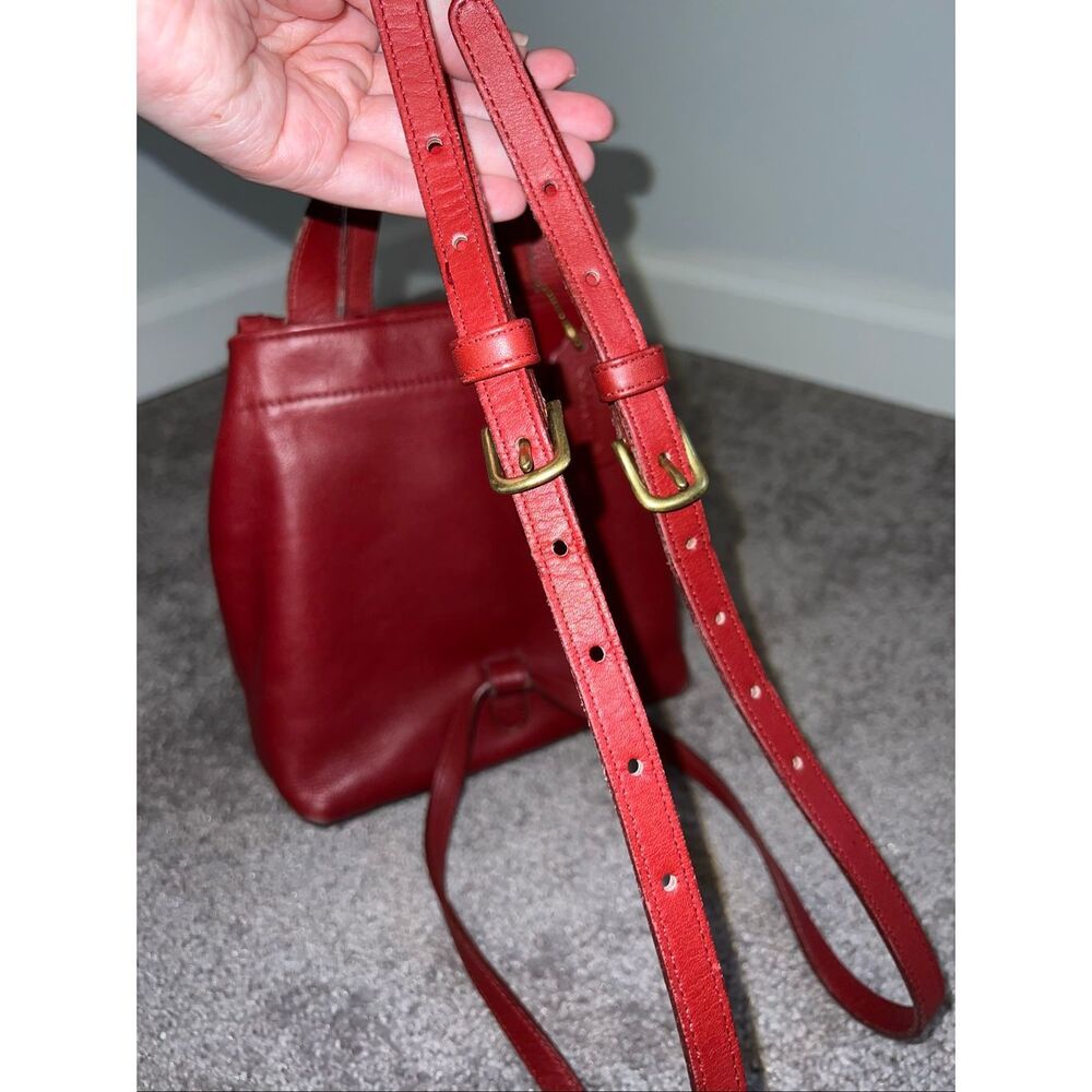 COACH RED Vintage Bantam Soho Daypack 4152 Mini Backpack - Picture 11 of 12